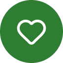ハートのアイコン